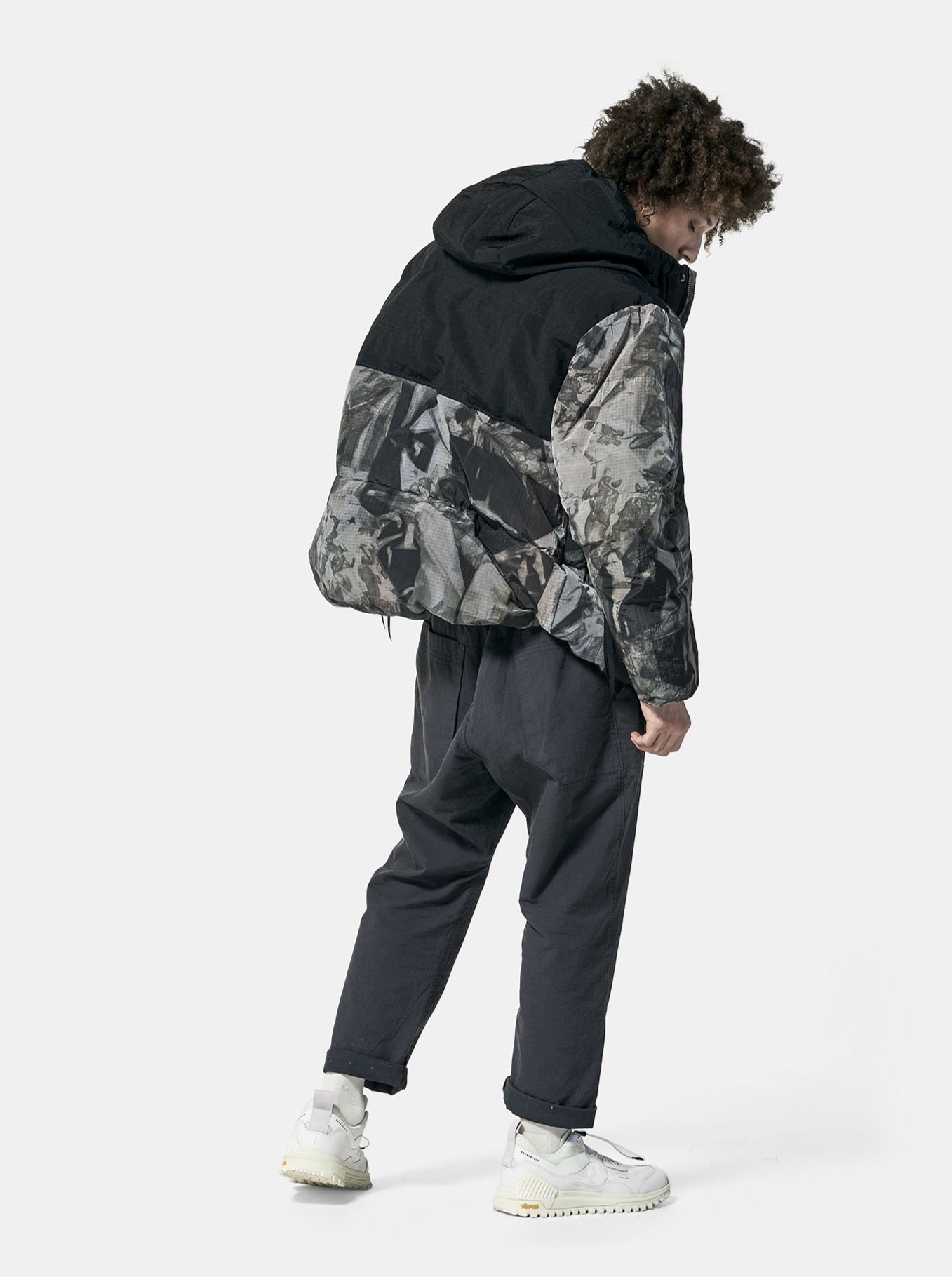 Parka en duvet Fowler - Olive Rock Tie