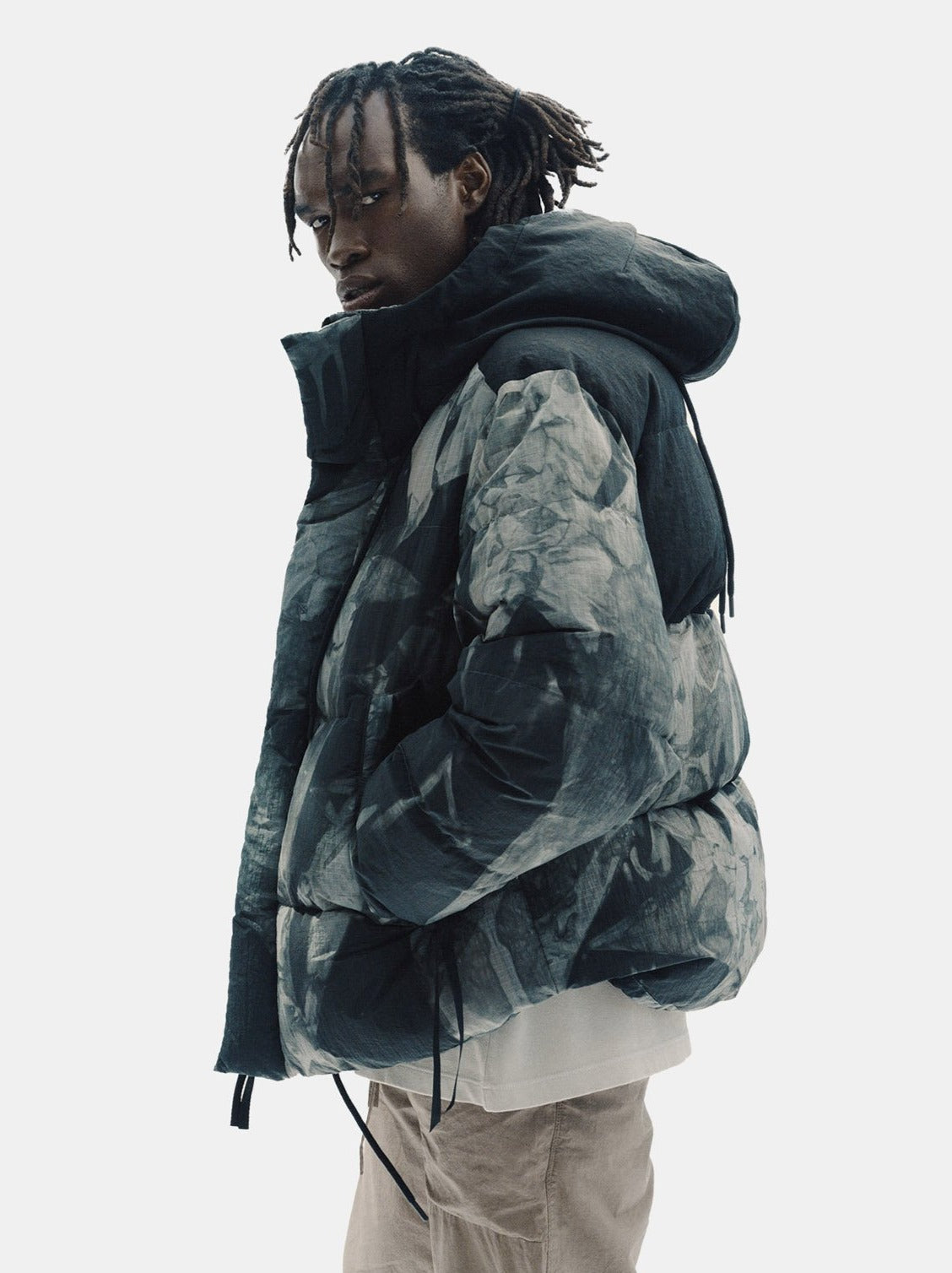 Parka en duvet Fowler - Olive Rock Tie