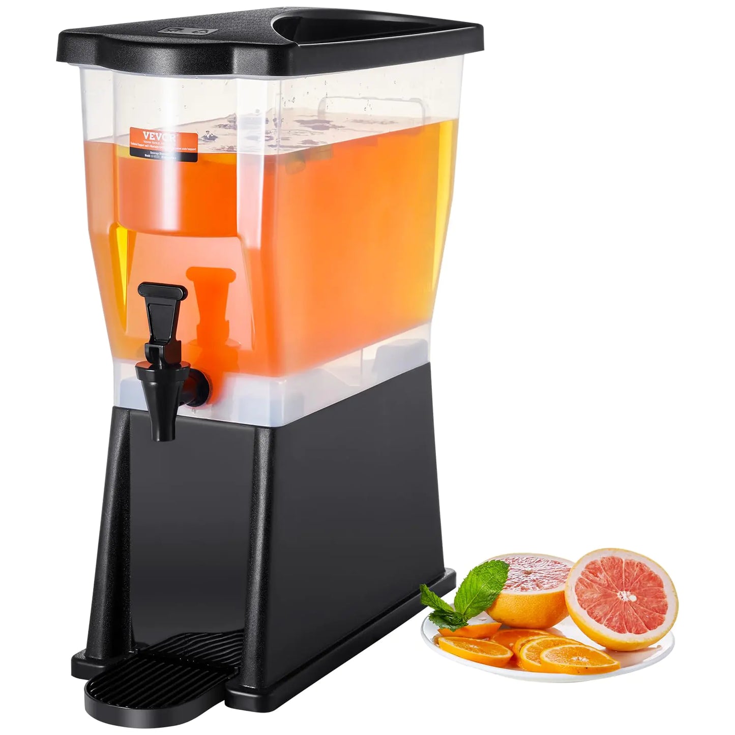 Distributeur de boissons VEVOR de 3 gallons avec support et robinet