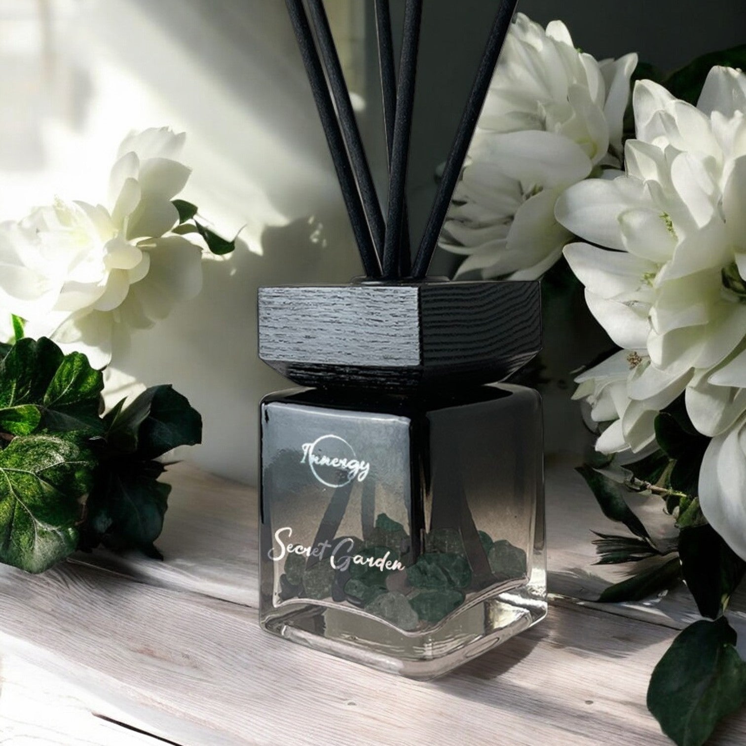 Enchanting Secret Garden Crystal-Infused Reed Diffuser, 100ml - Korvel