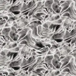 Tissu Large en Coton à Motif Marbré Gris