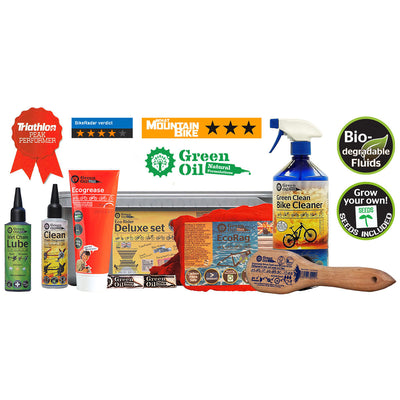 Green Oil Eco Rider Deluxe Bike Maintenance Set