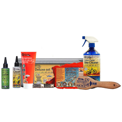 Green Oil Eco Rider Deluxe Bike Maintenance Set