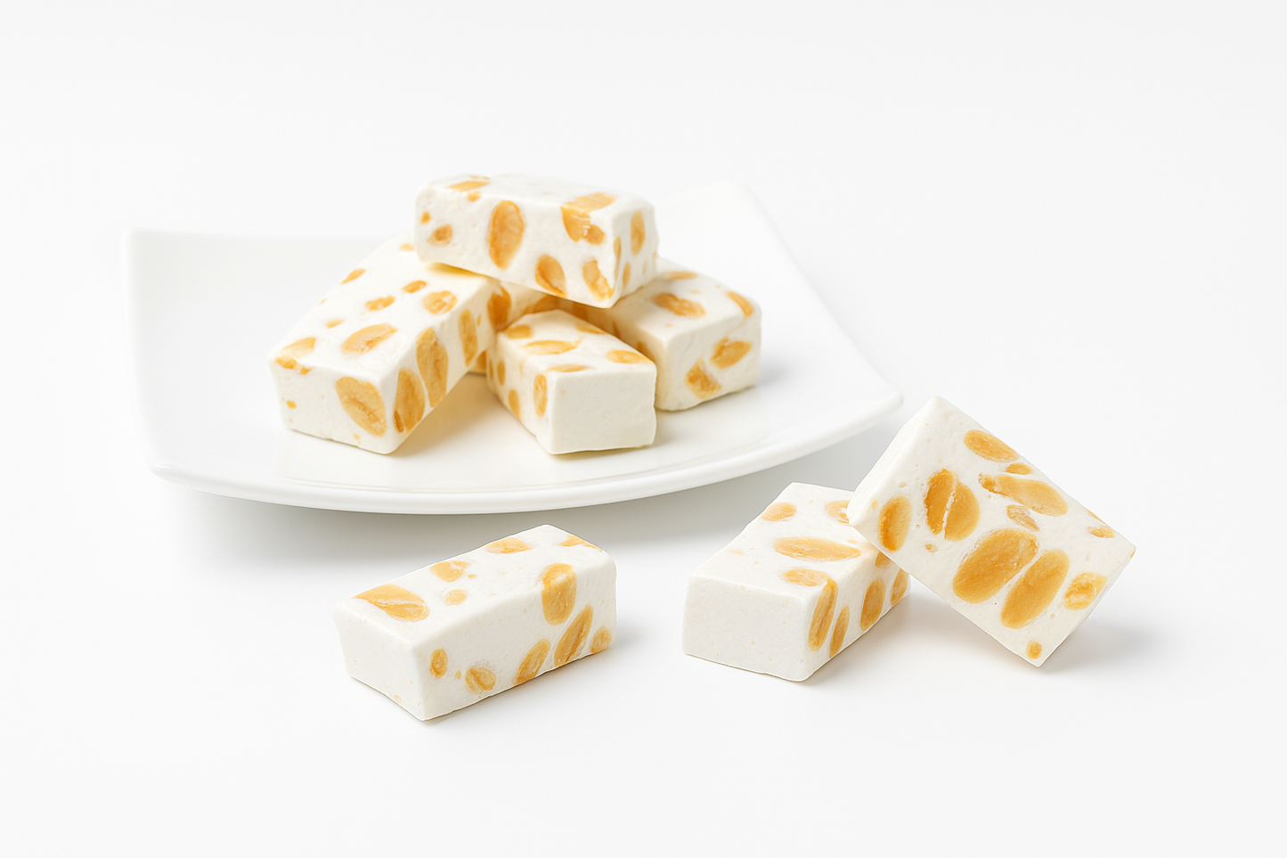 Andy Anand Sugar Free Almond Brittle Nougat - Gluten Free, Artisan Quality
