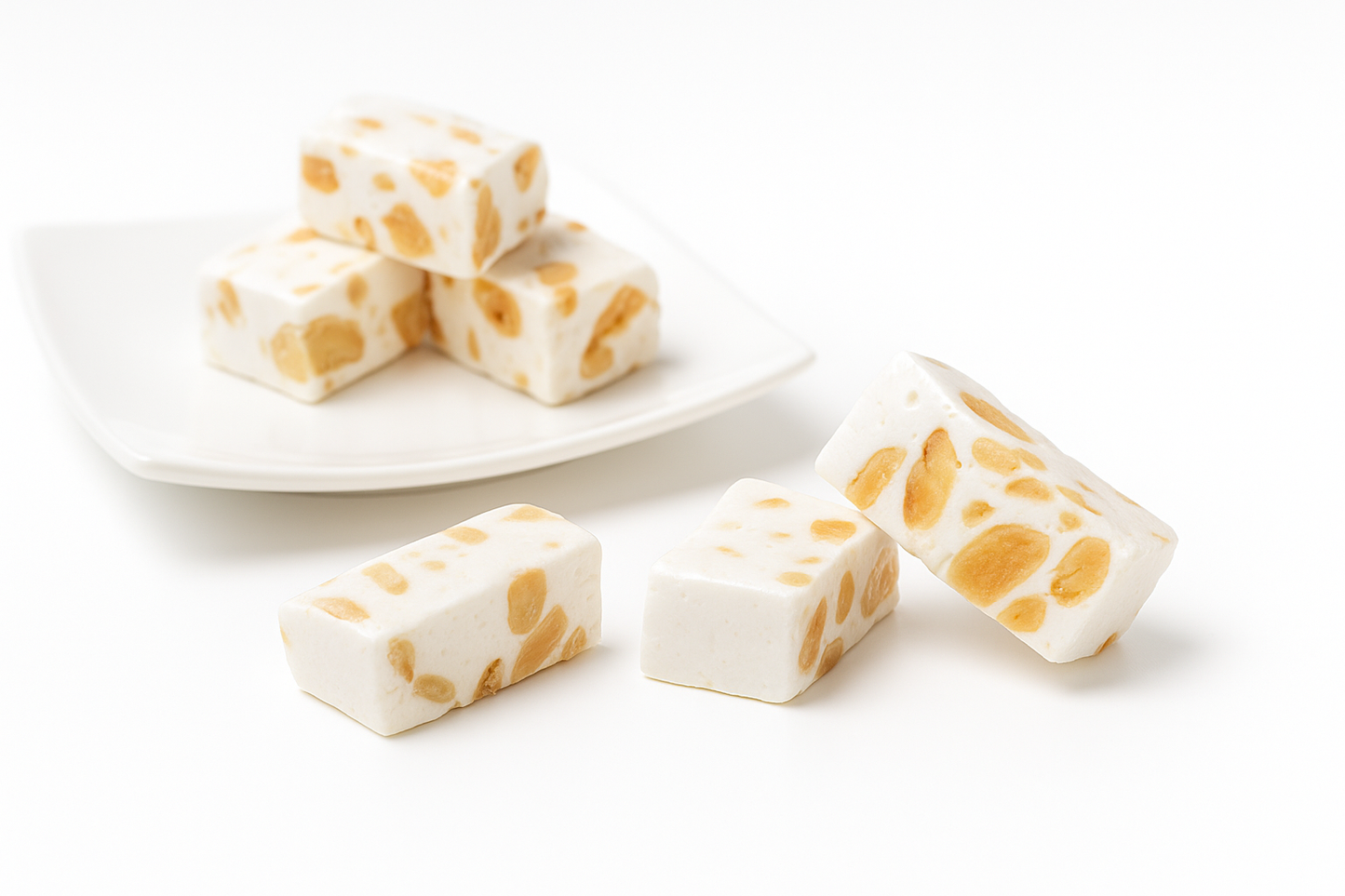 Andy Anand Sugar Free Almond Brittle Nougat - Gluten Free, Artisan Quality