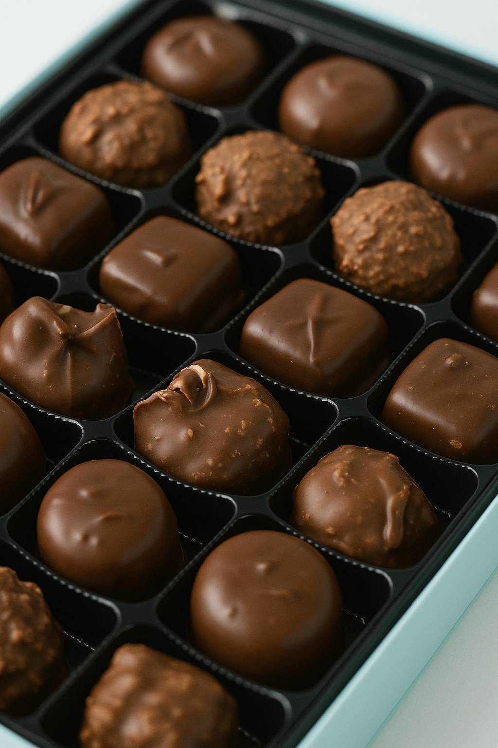 Échantillon de chocolat sans sucre Andy Anand - assortiment de 20 pièces