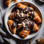 Andy Anand Sugar Free Dark Chocolate Almond Croissants - 10 Pcs