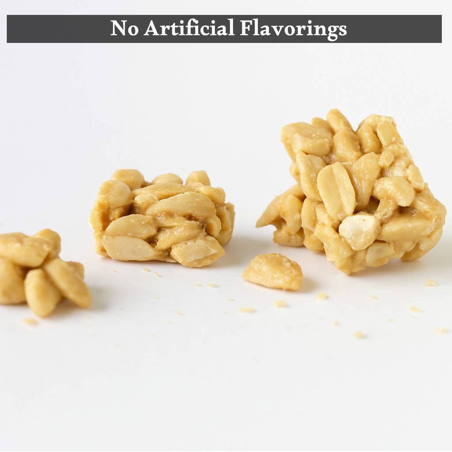 Andy Anand Peanut Brittle Sin Azúcar - 7 Oz Delicia Gourmet