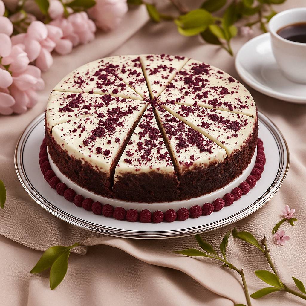 Cheesecake de terciopelo rojo sin azúcar Andy Anand - 2 lbs