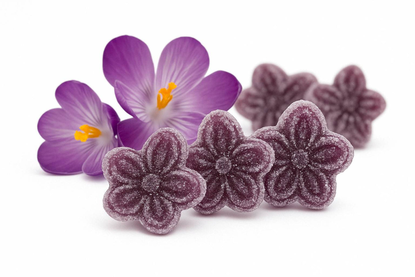Andy Anand Sugar Free Violet Candy - 150 Pc Pack