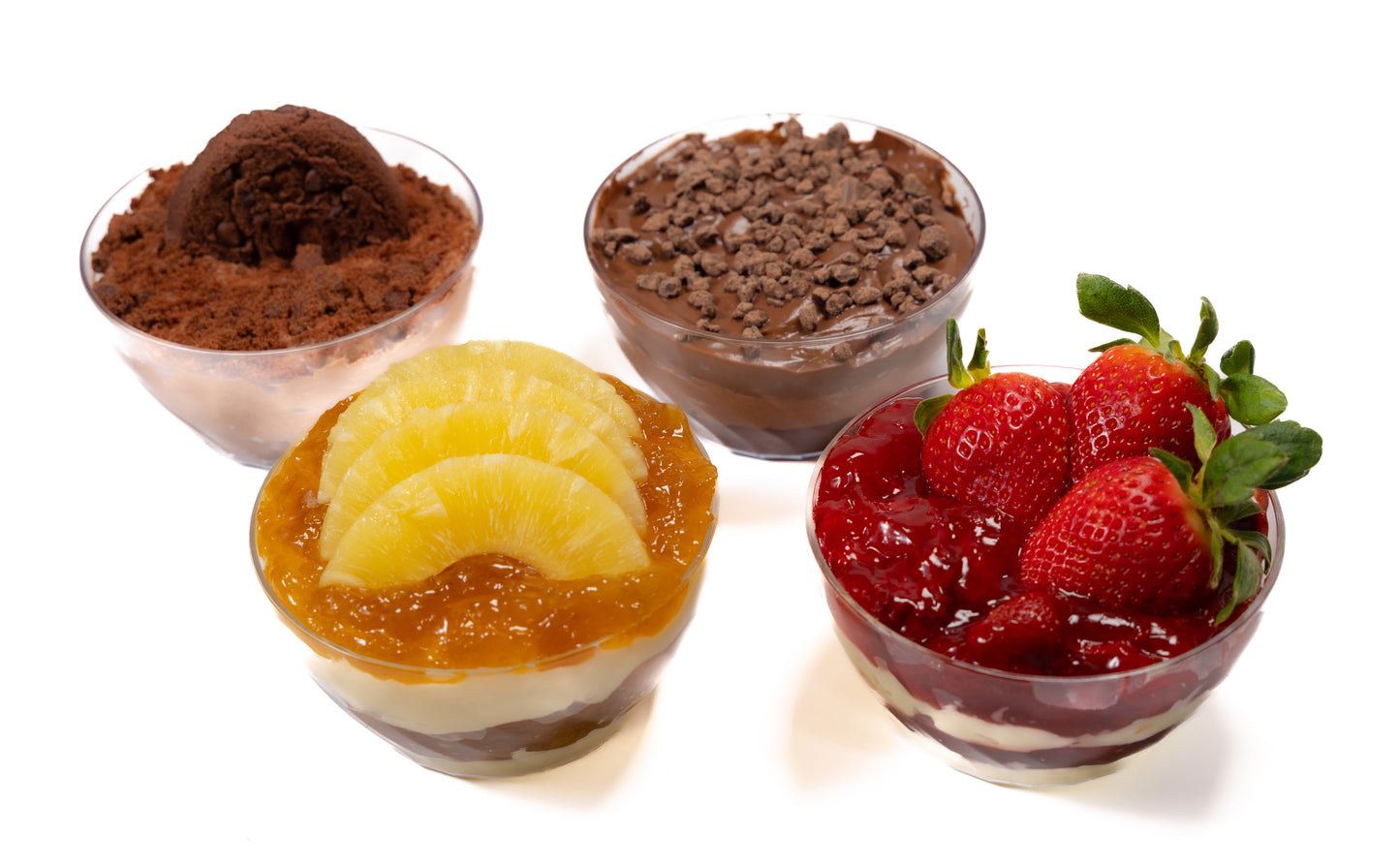 Muestra de Cheesecake Sin Azúcar de Andy Anand - 4 Sabores, 3.7 lb