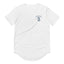 T-shirt Ancien Ancre de Sirène pour Homme à Ourlet Arrondi