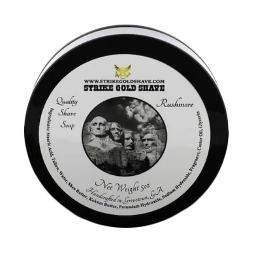 Collection de rasage Rushmore de Strike Gold Shave