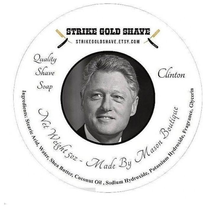 Colección de Afeitado Clinton Strike Gold Shave