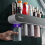 Magnetic Toothbrush Holder - Premium Bathroom Organizer