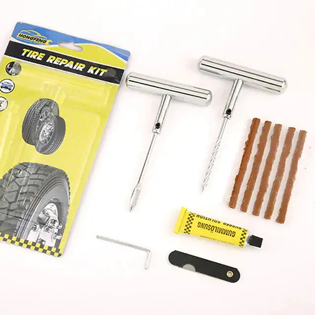 Kit de Reparación de Neumáticos Premium para Soluciones Rápidas y Fáciles