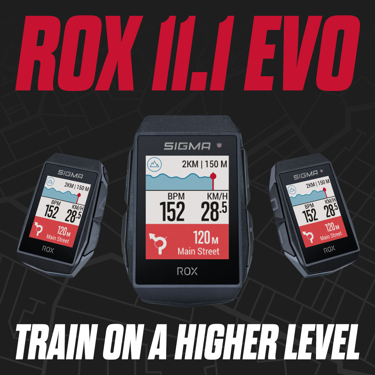 SIGMA ROX 11.1 EVO GPS Computadora de Bicicleta - Accesorio de Ciclismo Premium