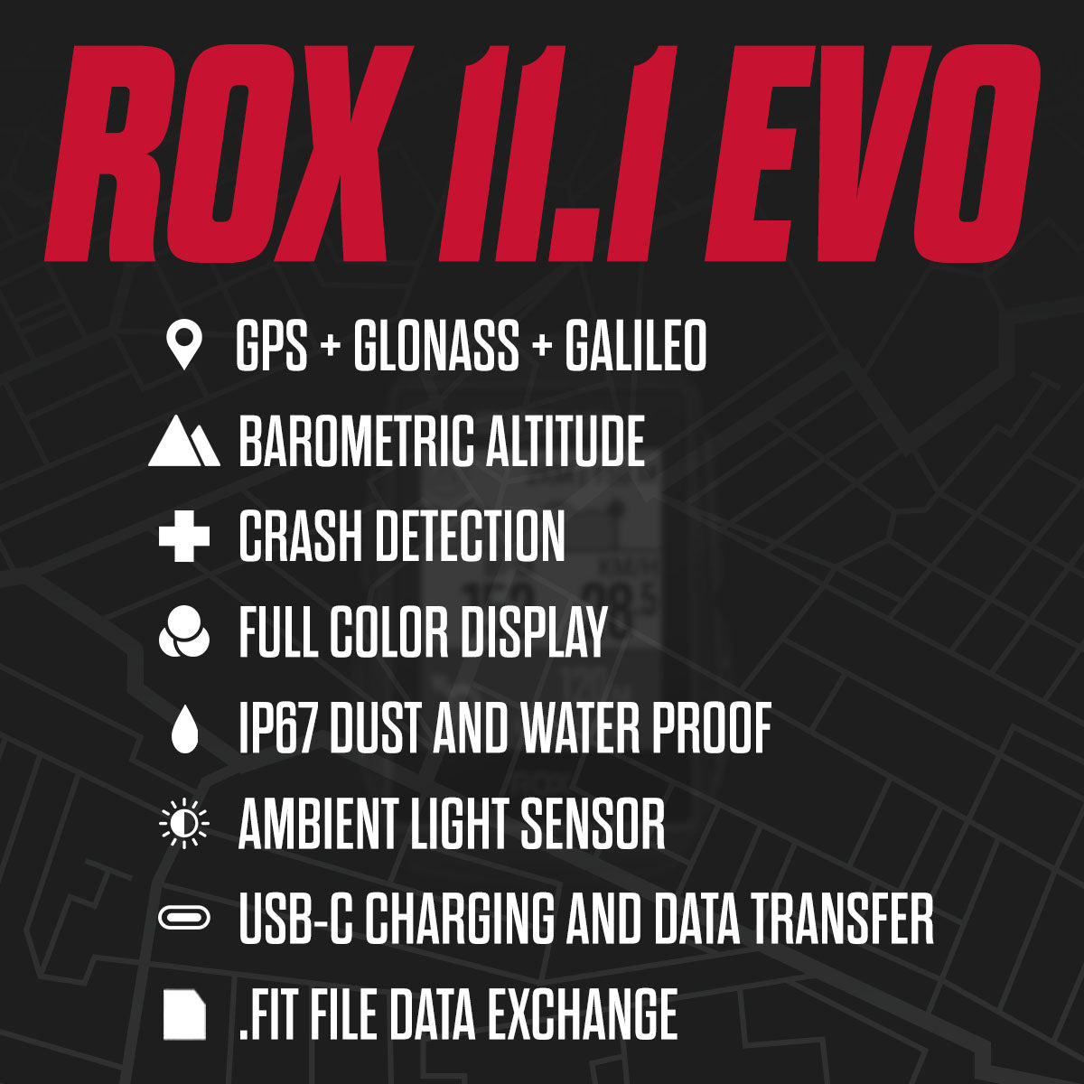 SIGMA ROX 11.1 EVO GPS Computadora de Bicicleta - Accesorio de Ciclismo Premium