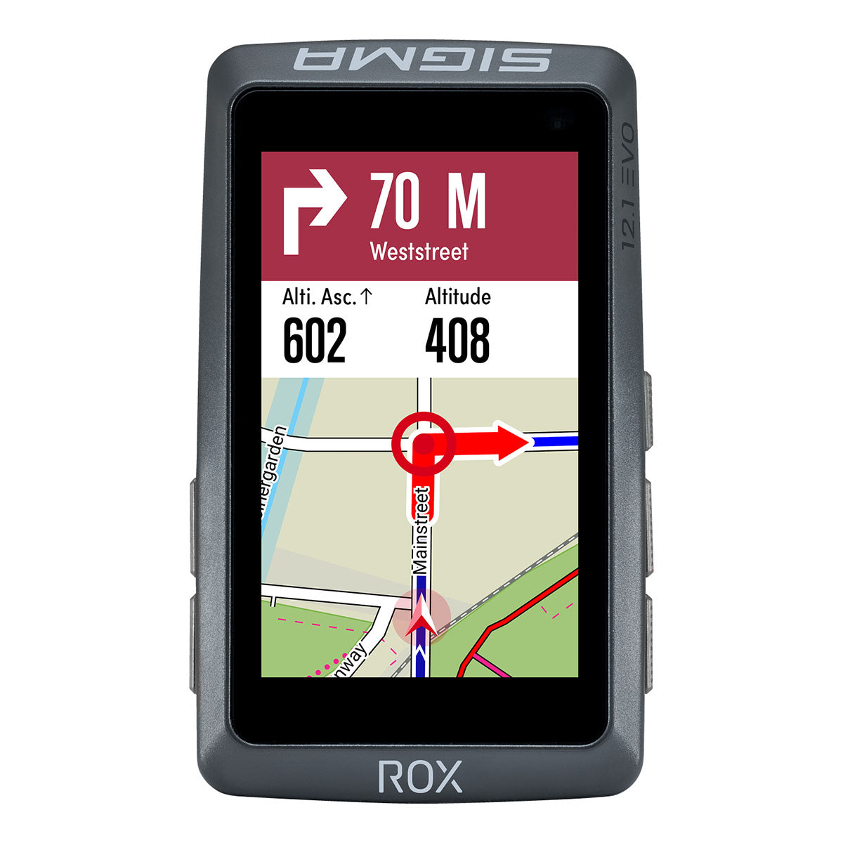 SIGMA ROX 12.1 EVO GPS Bike Computer Set