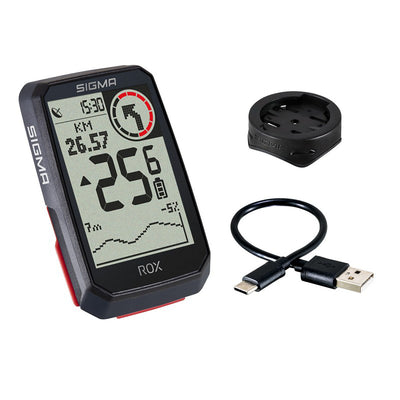 SIGMA ROX 4.0 GPS Bike Computer - Black Basic