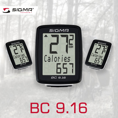 SIGMA BC 9.16 Wired Bicycle Computer