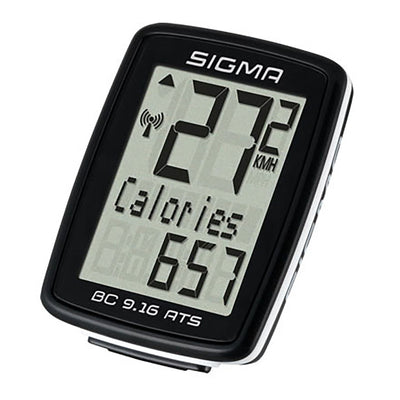 SIGMA Bicycle Computer - BC 9.16 ATS, Analogue Wireless - Korvel