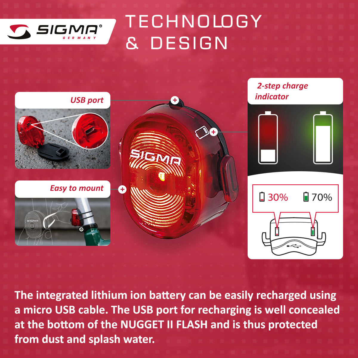 SIGMA Light - BUSTER 100, Power Light w/ optional NUGGET II Flash - Korvel