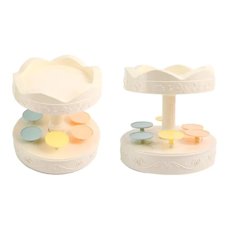 Support de gâteau rotatif automatique pour des présentations époustouflantes