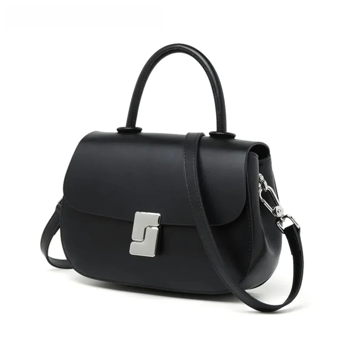 Sac bandoulière en cuir rétro