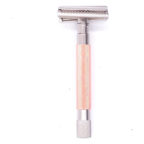 Parker 55SL-RG Rose Gold Semi Slant Safety Razor