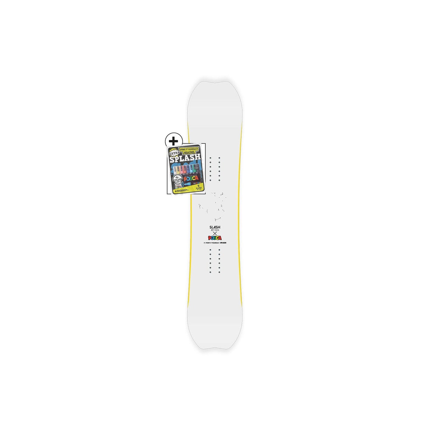 Slash par GiGi - Snowboard Twin Splash pour enfants
