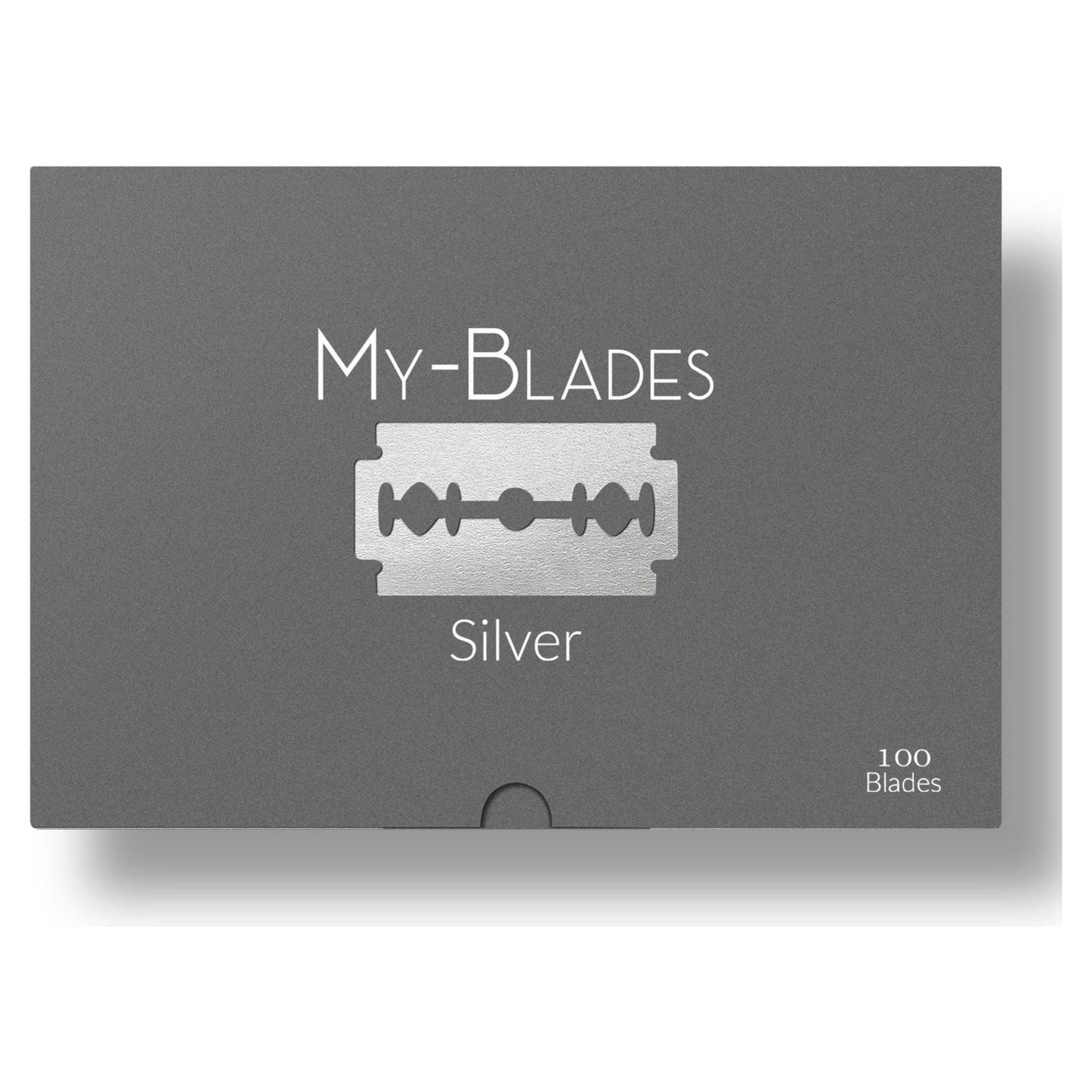 Cuchillas de Doble Filo My-Blades Plata - 100 Unidades