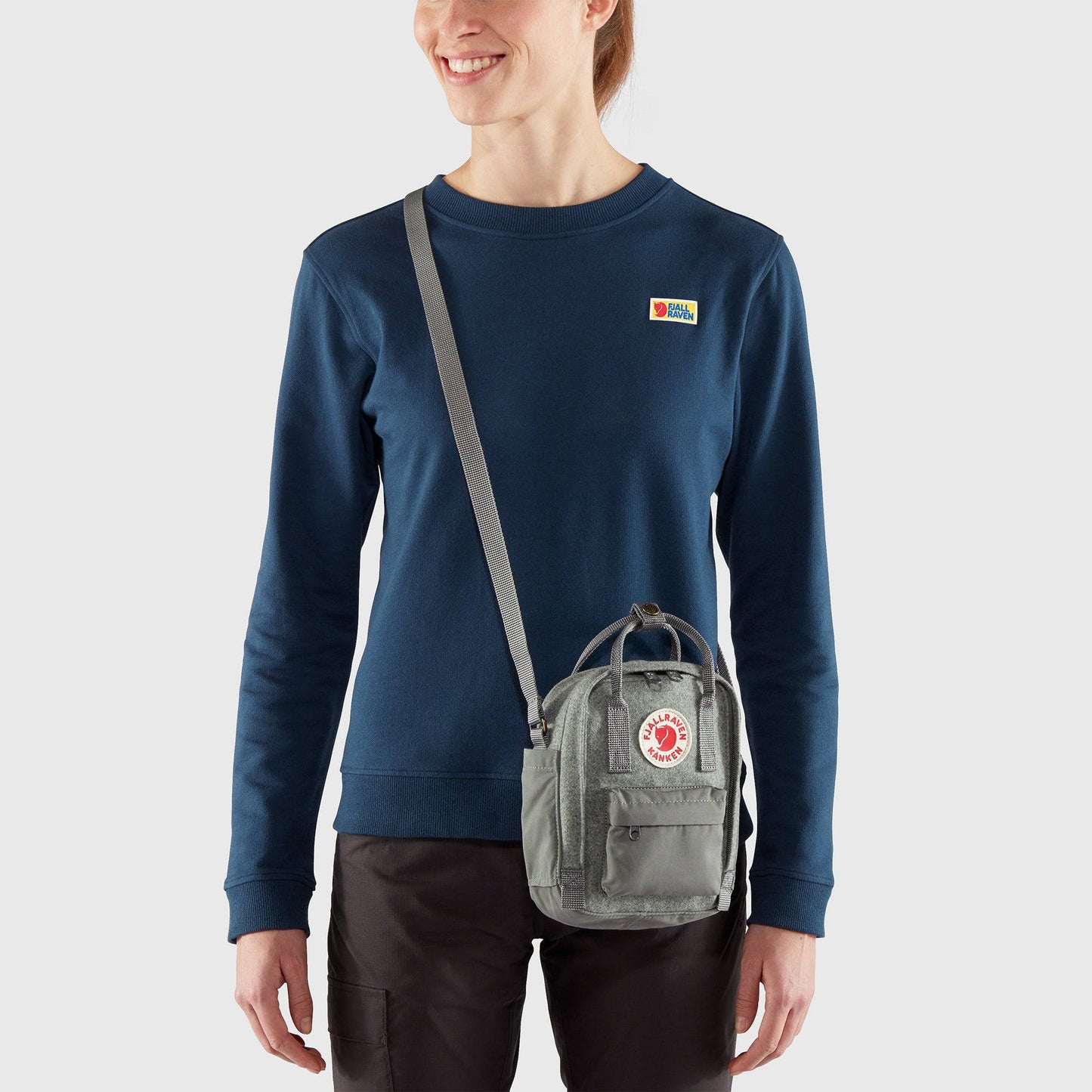 Fjällräven Kånken Re-Wool Sling - Estilo Sostenible