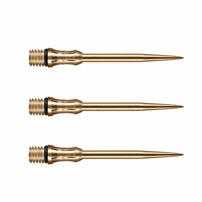 Shot Darts Crown Conversion Point-Gold Titanium Coated - Korvel