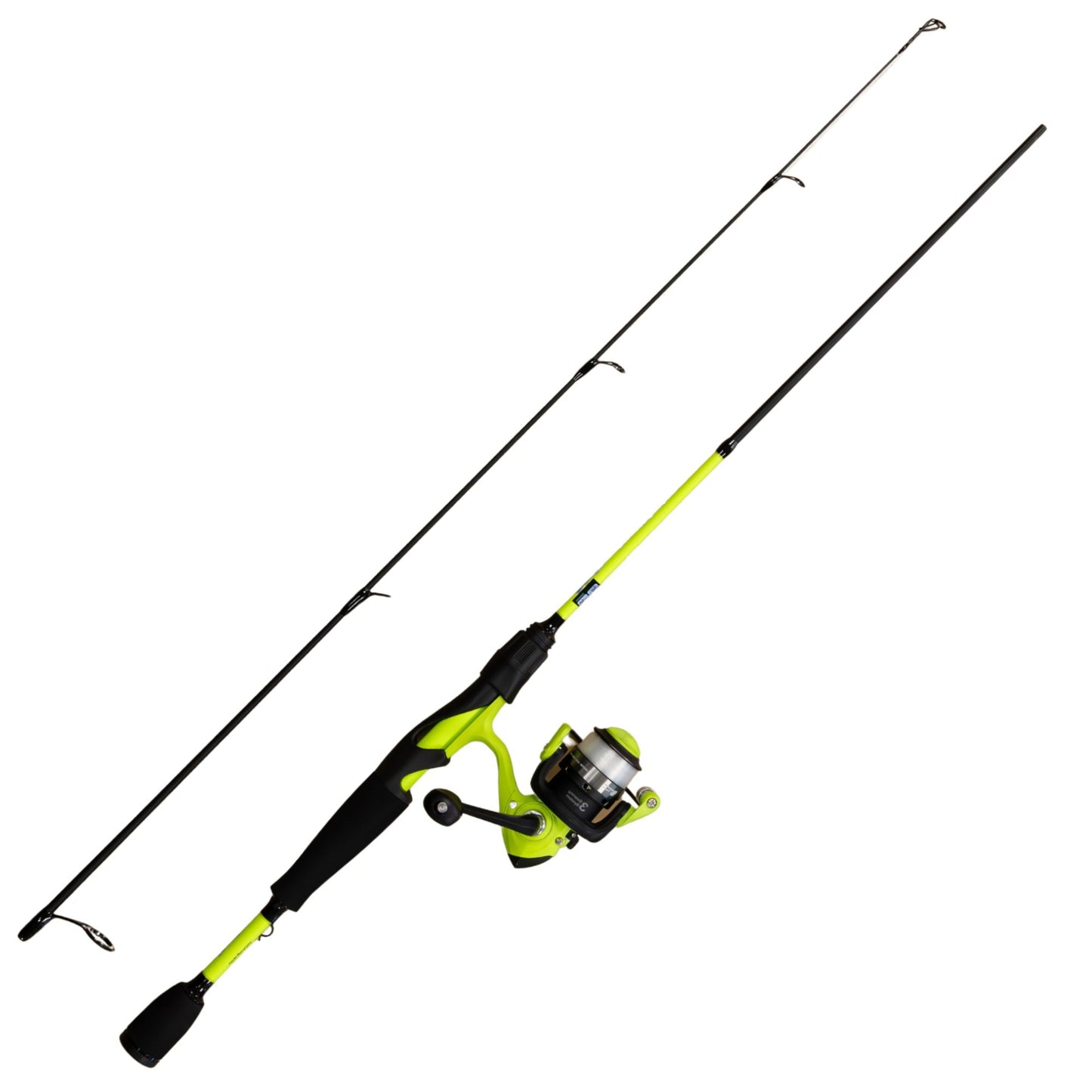 Combo de caña y carrete de pesca premium Reaction Tackle - Serie SmoothCast