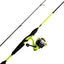 Combo de caña y carrete de pesca premium Reaction Tackle - Serie SmoothCast