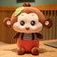 Jouets en peluche singe assis charmants pour tous les âges