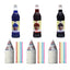 Kit de Nieve - Paquete de Botellas de Jarabe, Pajitas y Vasos
