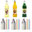 Kit de Nieve - Paquete de Botellas de Jarabe, Pajitas y Vasos