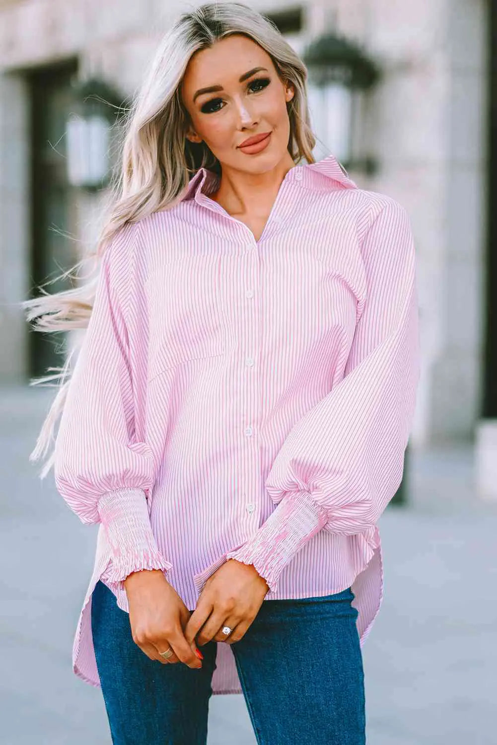Chemise à manches lanternes Fernanda