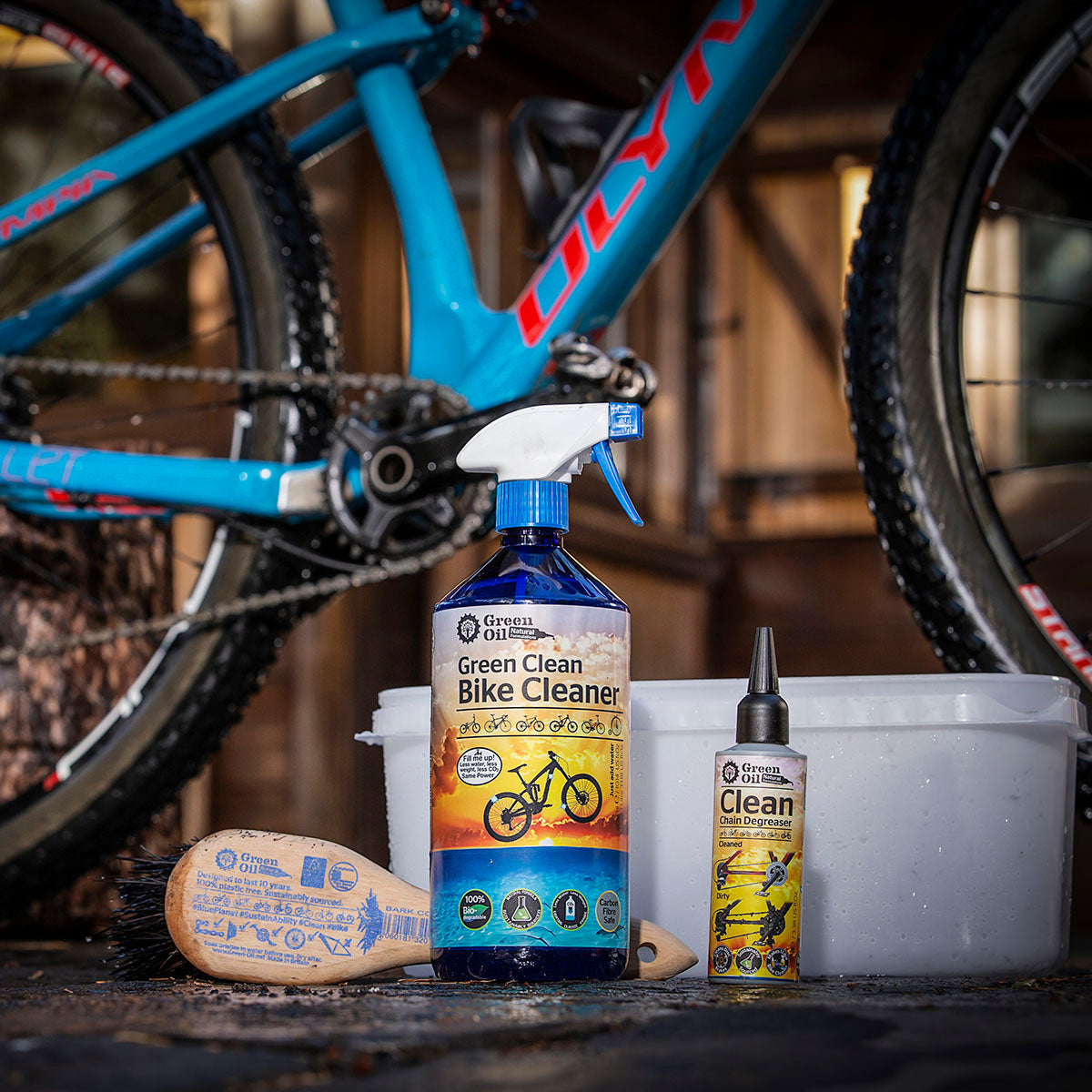 Green Oil - Nettoyant Concentré Green Clean pour Vélo 300ml