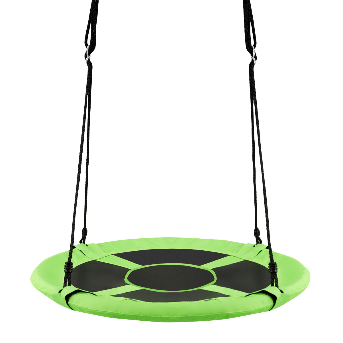 Ensemble de tente de balançoire suspendue 2-en-1 pour enfants - Vert