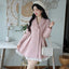 Vestido Elegante Rosa Invierno para Cada Ocasión