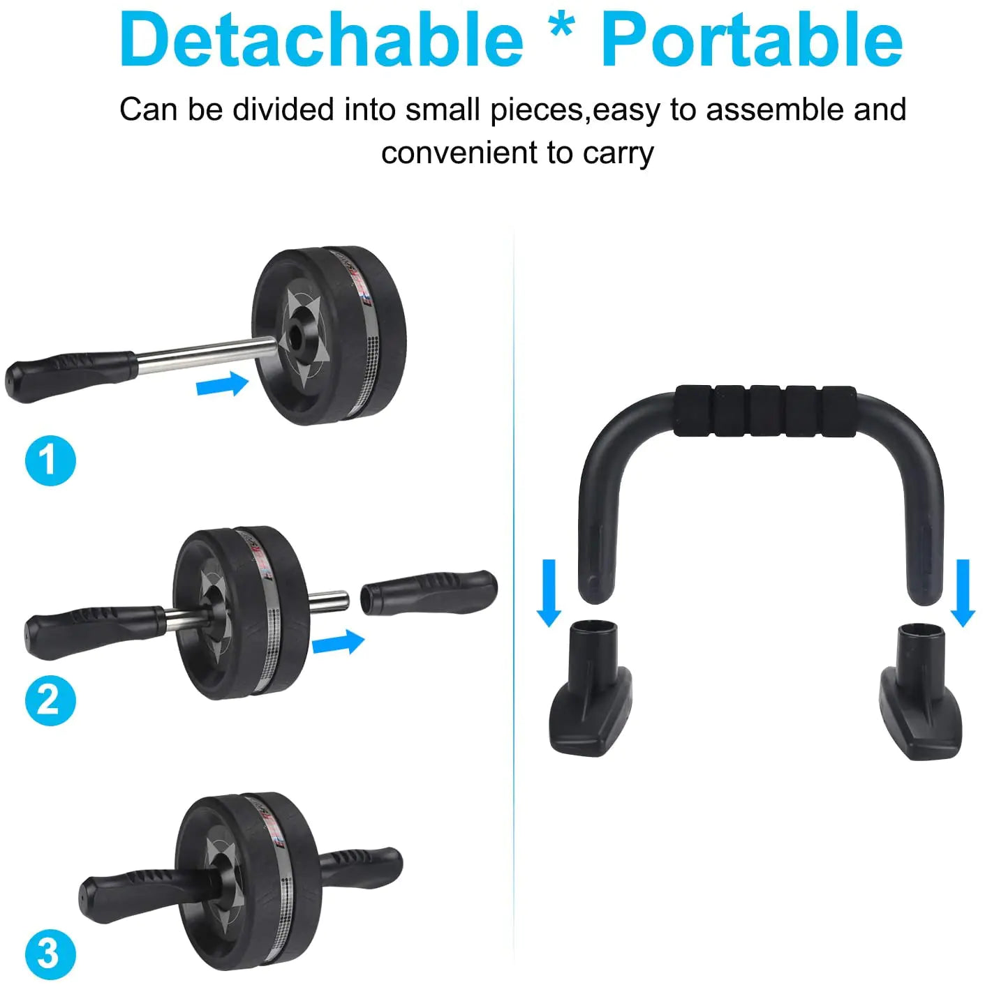 6-in-1 Home Gym Equipment for Total Body Fitness