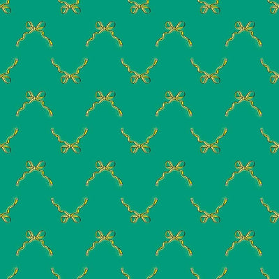 Tela de Algodón Emerald Measure Twice - 44"/45" por Yarda