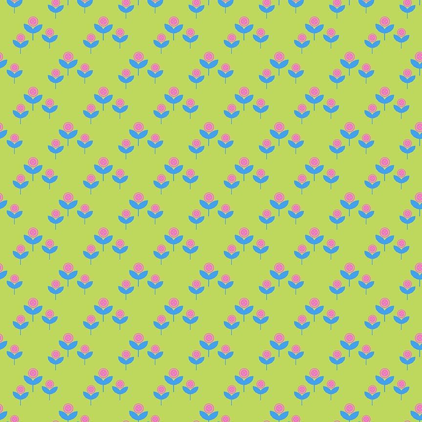 Tissu en coton Acid Cute As A Button - 44"/45" par yard