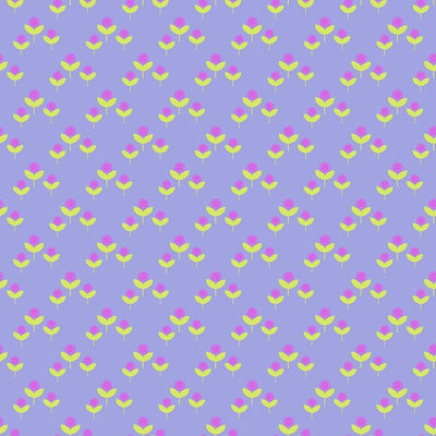 Tela de Algodón Lavanda Cute As A Button - 44"/45" por Yarda