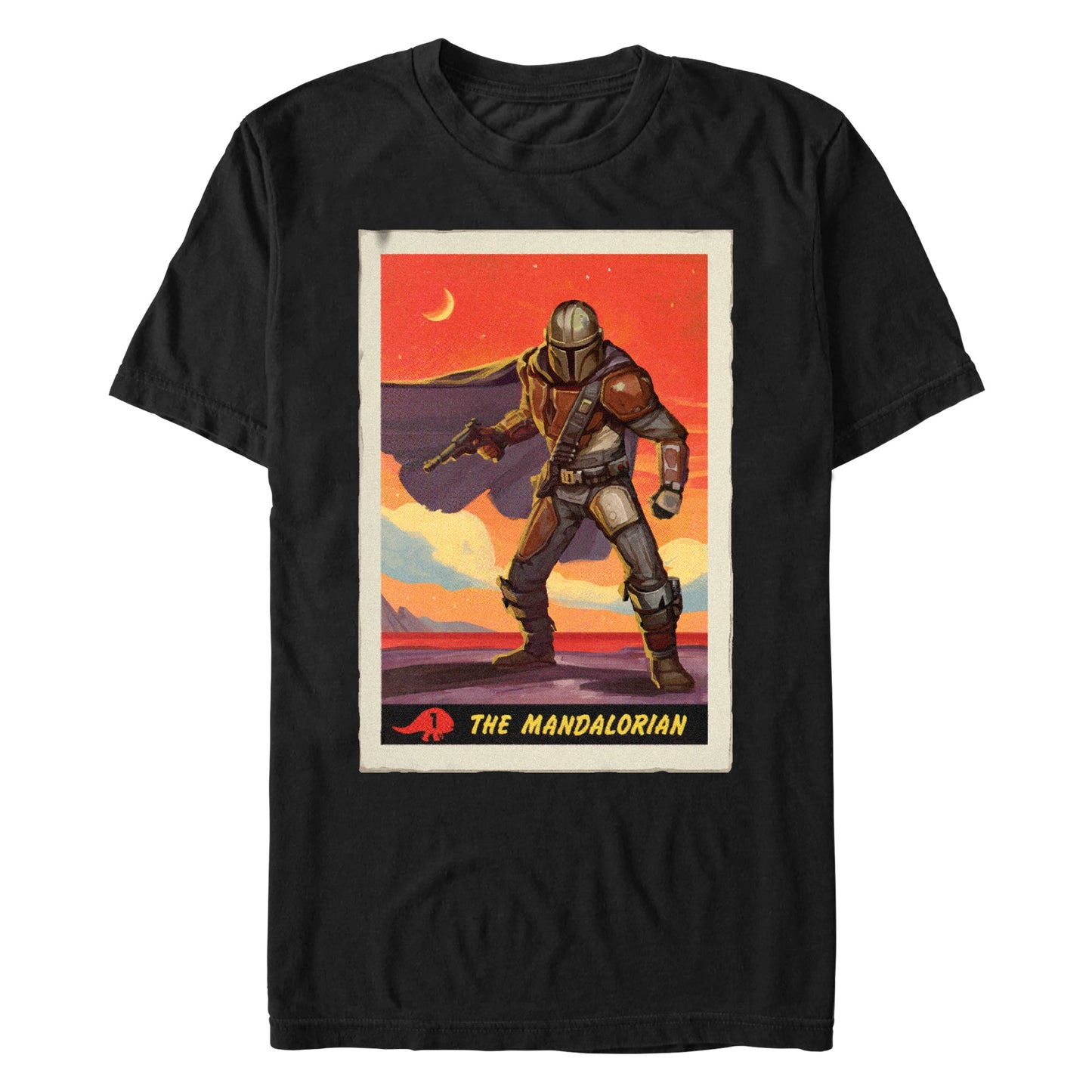 Camiseta de póster de Mandalorian de Star Wars para hombres