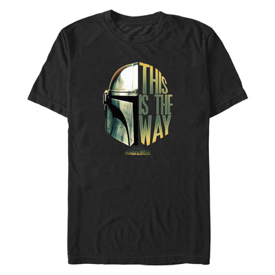 Men's Star Wars Mandalorian Helmet T-Shirt