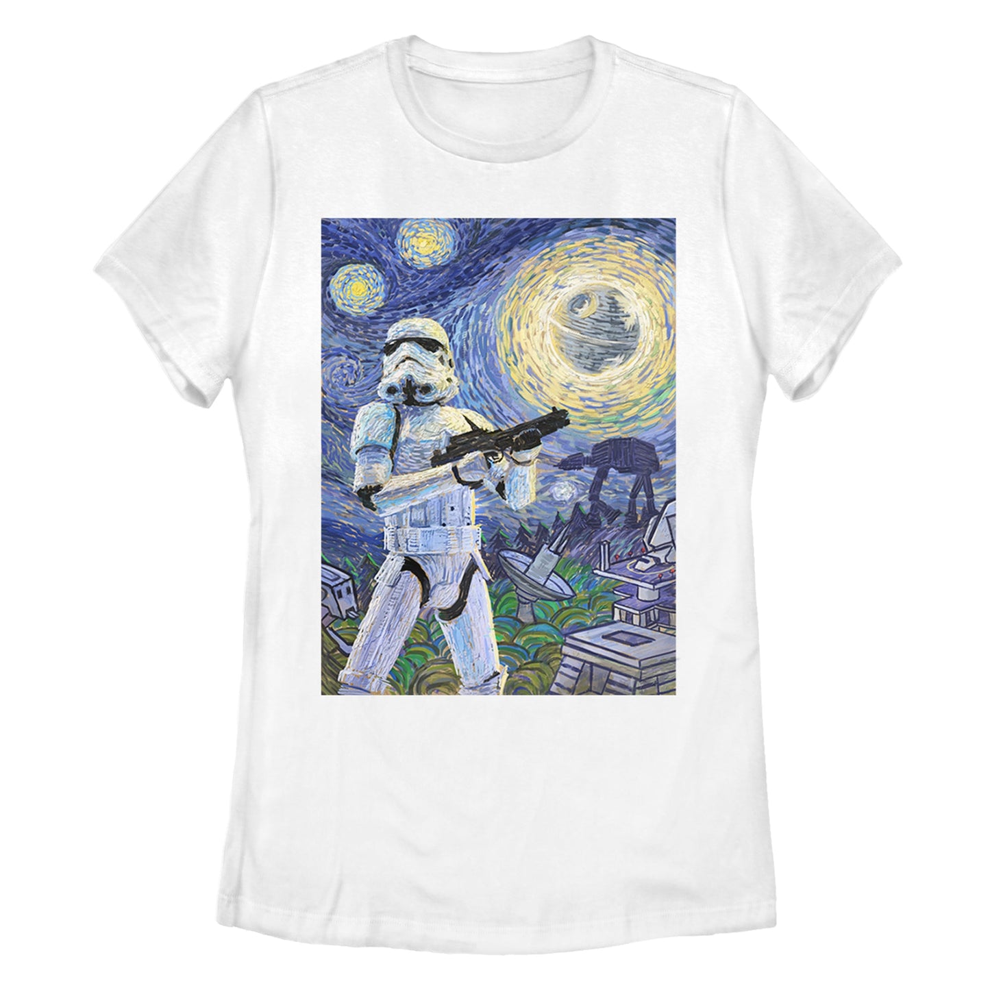 T-shirt Femme Star Wars Nuit Orageuse